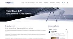 Desktop Screenshot of projectburobv.nl